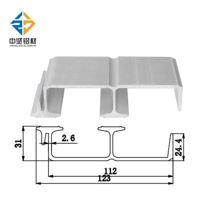 China Transport Tools Extrusion 6063 T5 Alu Alloy Profile Refrigerated Truck Floor Parquet Aluminum for sale