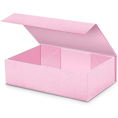 China Recyclable Gift Box Magnet Closed Box Custom Environmental Friendly Recyclable Folded Box for sale