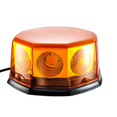 China Yellow PC Fork Truck Vehicle Car Roof Turn Signal Light Ceiling Warning Flash Beacon Light for sale