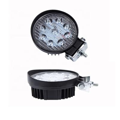 China Wholesale Aluminum Housing 27w Led Driving Light Bar Round 4.5inch Led Work Light For Offroad SUV ATV for sale