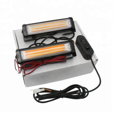 China DC12V Car 20W Emergency Strobe Warning Flash Warning Amber Light For Truck SUV ATV UTV for sale