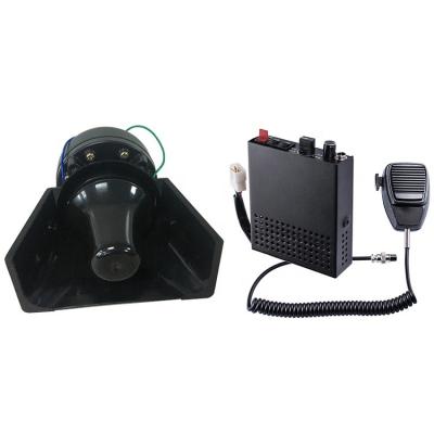 China DC 12V 100W Mic Speaker System Emergency Warning Vehicles 8 Sounds Loud Fire Siren Horn Kit For Police Fire Engine Vehicles for sale