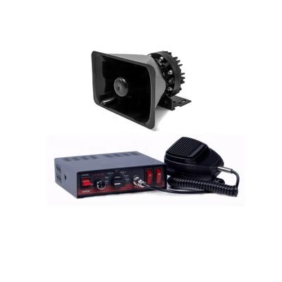 China Police Vehicle 100 Watts DC 12V Police Car Alarm System Siren Loudspeaker for sale