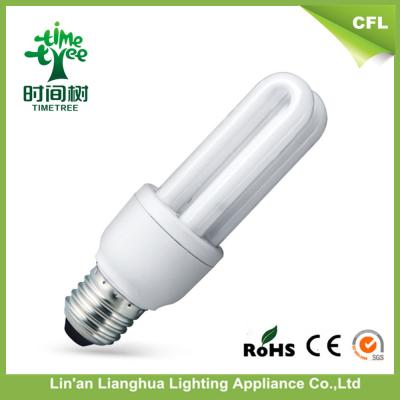 China ODM Energy Saving Compact Fluorescent Light Bulbs With E27 Lamp Holder for sale