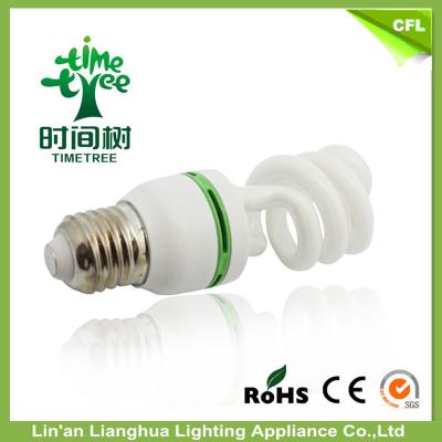 China Halogen 20 Watt Spiral Energy Saving Light Bulbs , Compact Fluorescent Light Bulbs for sale