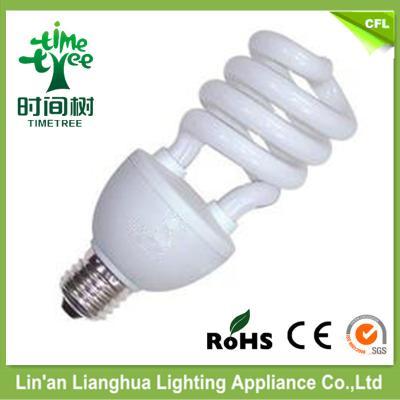 China 6500K Halogen Compact Spiral Energy Saving Light Bulbs , CFL White Light Bulbs for sale