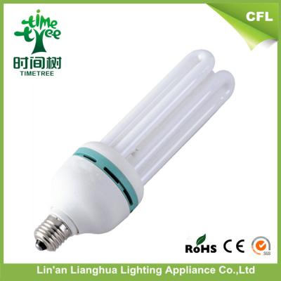 China Household 45W Mix Powder U Shaped Fluorescent Light Bulbs With B22 Holder for sale