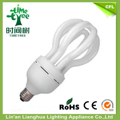 China CE Energy Saving E27 Light Bulbs Lotus CFL Compact Fluorescent Tubes for sale