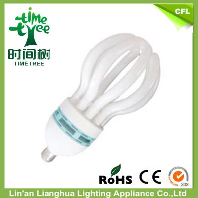 China Mini Mixed Powder T5 85 W Lotus CFL Energy Efficient Light Bulbs With PPT / PP Plastic for sale