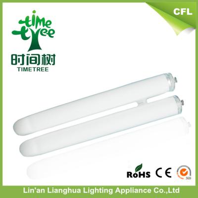 China Double u Shaped Fluorescent Tube 12mm Mix Powder CFL Raw Material / 2u Glass Tube for sale