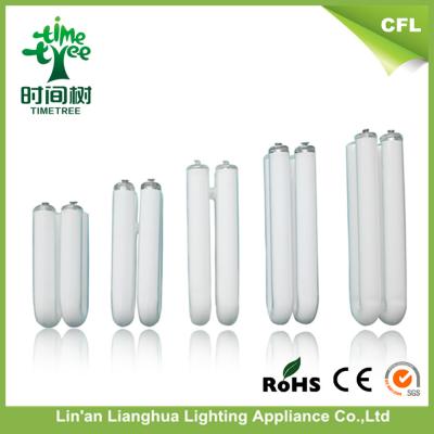 China High Luminous 2700k-7000k White u Shaped Fluorescent Light Bulbs T3 for sale