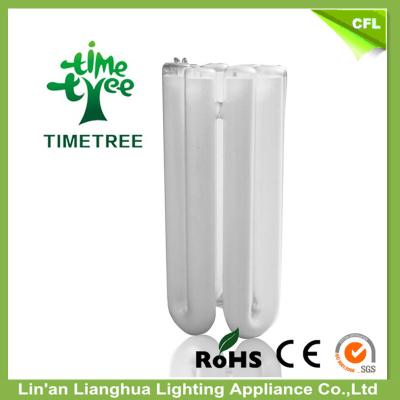 China 7W - 12W Halogen T4  U Shaped Fluorescent Tube / CFL GLass Tube CE for sale