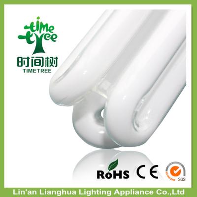 China 7 - 14W 3 U Shaped Fluorescent Tube , Energy Saving Lamp Glass Tube for sale