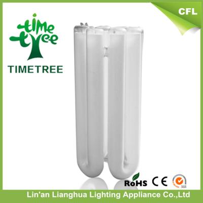 China Environmentally Friendly u Shaped Fluorescent Tube , 4 U Compact Fluorescent Bulb for sale