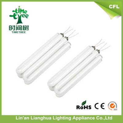 Chine De tube de verre fluorescent en forme de T4 4U CFL avec la poudre fluorescente de Triband 8000h à vendre