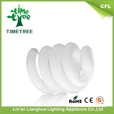 China Volles dreifarbiges Glasrohr der Spiralen-T4 des Pulver-CFL 2700k/4000k/6500k mit CER ROHS zu verkaufen