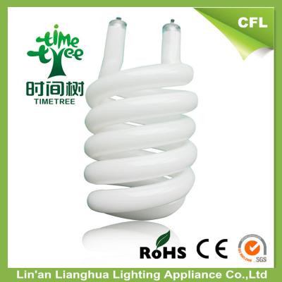 China Energiesparende Vertrags-Leuchtstoffröhre des Rohstoff-Glasrohr-CFL 55w zu verkaufen