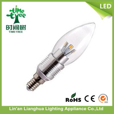 Chine Les candélabres décoratifs e27/b22/e14 ont mené les ampoules légères de bougie avec le support en aluminium à vendre