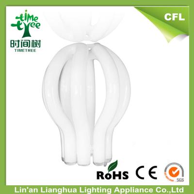 China Halogen CFL Raw Material T5 4u / 5u Lotus Compact Fluorescent Lamp Tube for sale