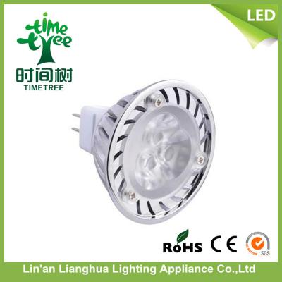 China bulbo do projector do diodo emissor de luz de 4W MR16 mini, luz do ponto do teto do diodo emissor de luz 12V com ISO 9001 à venda