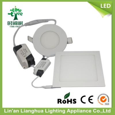 中国 高い明るさの正方形 LED フラット パネル ライトは、取付けられた LED の照明灯 18W 浮上します 販売のため