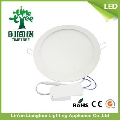 China RoHS Round 8w Flat Panel LED Lighting , Multicolor LED Panel Ceiling Lights for sale