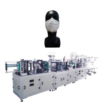 China Factory Full Automatic Aluminum Alloy Headband Folding N95 High Speed ​​Face Mask Stable/Durable/Pretty/High Efficiency Packing Making Machine For Industrial for sale