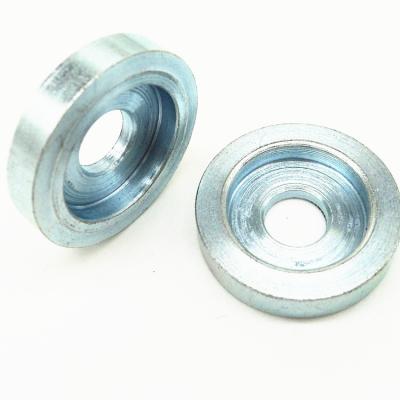 China Industry Factory Price Steel Galvanized Nuts 2mm 3mm 4mm 5mm Round Nuts Customized Spinning Nuts for sale