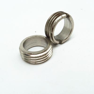 China Custom Steel Nickel Round Pan Nuts M2M3M4M5M6 Slotted Plain Nuts For Car Locking Thread Nut for sale