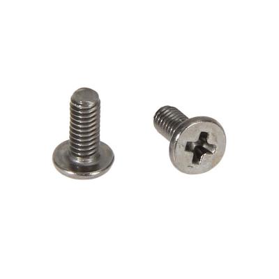 China Pan Cross Thin Notebook Wafe Small Screw Furniture Fastener Parts Flat Head Screw for sale