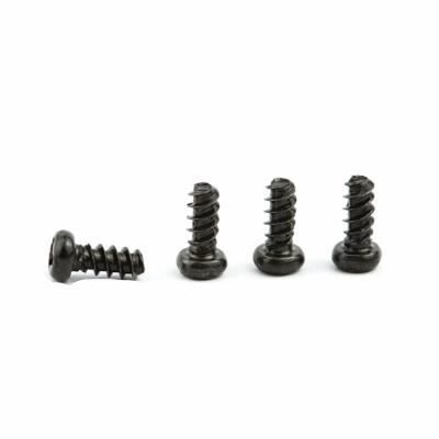 China Pan Steel Black Cross Pan Head Tapping Screw 1.2mm 1.3mm 1.5mm Miniature Black Tapping Screw 1.6mm for sale