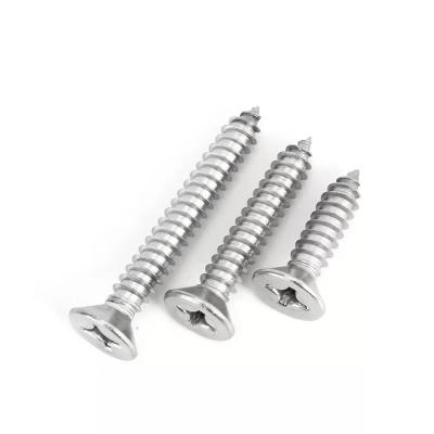 China M2M2.2M2.6 Flat Cross Recessed Flat Head Galvanized Head Screw Csk Self Drilling Self Notebook Computer Notebook Screws High Quality for sale