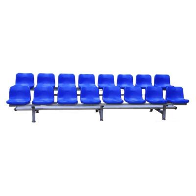 China Double layer mobile simple stand for athletes to rest and spectators to rest on stools in football fields AB-S-02-2.25 for sale