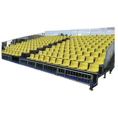 China Popular College Stadium Stand Seat Assembled Metal Stand Basketball Arena Spectator Bench Seating Customize for sale