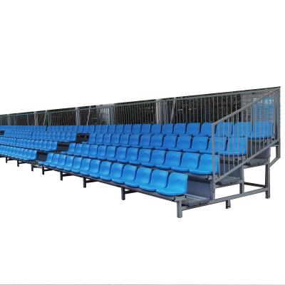 China Popular College Stadium Stand Seat Assembled Metal Stand Basketball Arena Spectator Bench Seating Customize for sale