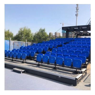 China Retractable Factory price Gym retractable stands seats movable telescopic bleacher seating for school use for sale