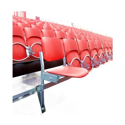 China Outdoor Stadium Dismountable Racing  Grandstand Metal Bleachers Stand With Plastic Seats For Outdoor Stadium for sale