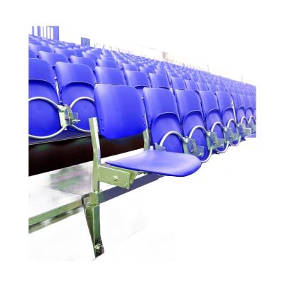 China Outdoor Stadium Dismountable Performance  Grandstand Racing Stand Metal Bleachers Stand With Plastic Seats For Outdoor Stadium for sale