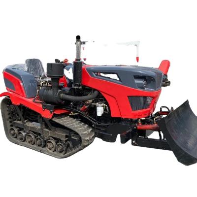 China Farms China icles direct sales best price 50 crawler tractor rubber track tractor 80HP for sale for sale