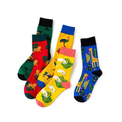 China New Design QUICK DRY Fancy Cartoon Character Fashion Cute Socks For Men for sale