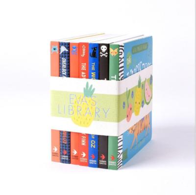 China paper & Professional cardboard factory hardcover book set printer softcover for kids book series case slipped box packed gift set books printing for sale