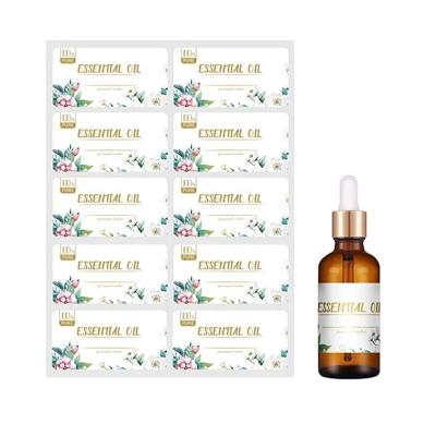 China Waterproof Custom Adhesive Labels For Essential Oil Bottles Essential Oil Bottle Label Stickers for sale