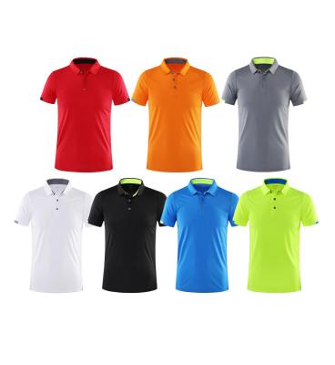 China Anti-Wrinkle OEM Wholesale Price Men's Plain T-shirts Printed Golf Polo Shirt For Men High Quality Tees for sale