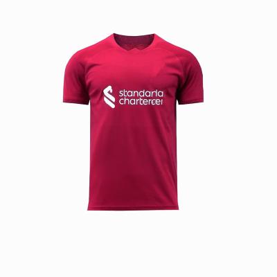 China New Quick-Drying Sublimation Printing High Quality OEM Football Teamwear Series Soccer Uniforms Custom Design Mens Soccer Jersey Shirt for sale