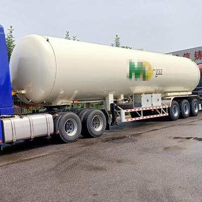 China China Triaxles LPG Tank Semi Trailer Truck Trailer For Sale for sale