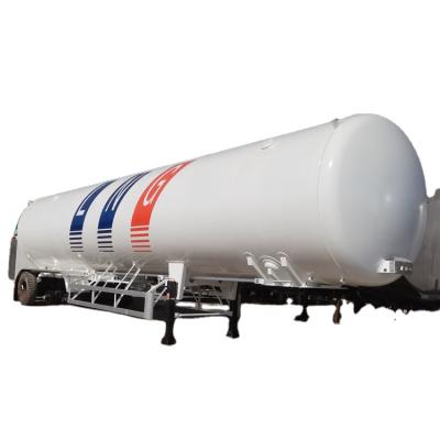 China China 3 Axle LNG Natural Gas Liquid Tanker Semi Trailer Truck Trailer For Sale for sale