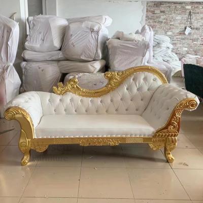 China EUROPEAN Royal Classic Dubai Wedding Bride and Groom King Sofa Set for sale