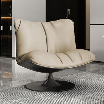 China Modern Design Luxury Simple Swivel Chair (The Other) Adjustable High Quality Italian Accent Chair Leisure Living Room for sale