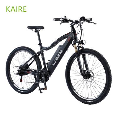 China Hot sale aluminum alloy 26 27.5 inch motor 48v 500w brushless motor mountain bicycle frame e bike Te koop