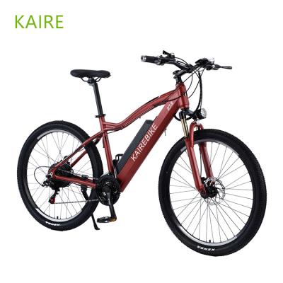 China Aluminum alloy manufacture direct supply 21 speed 27.5 inch mountain bike frame e-bike electric bicycle Te koop